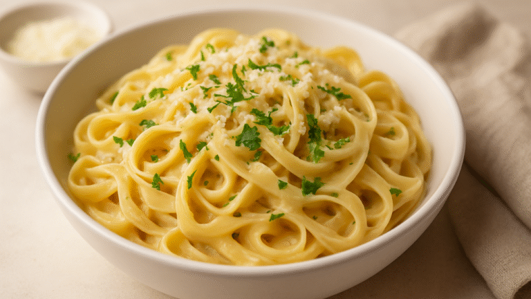 Creamy Garlic Pasta: A Comforting Recipe You’ll Love